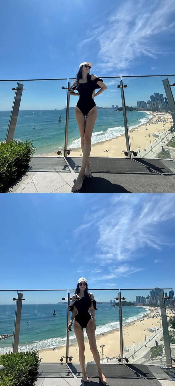 '47세' 장영란, '23kg 감량' 수영복 자태에 "민망 vs 관리 여…
