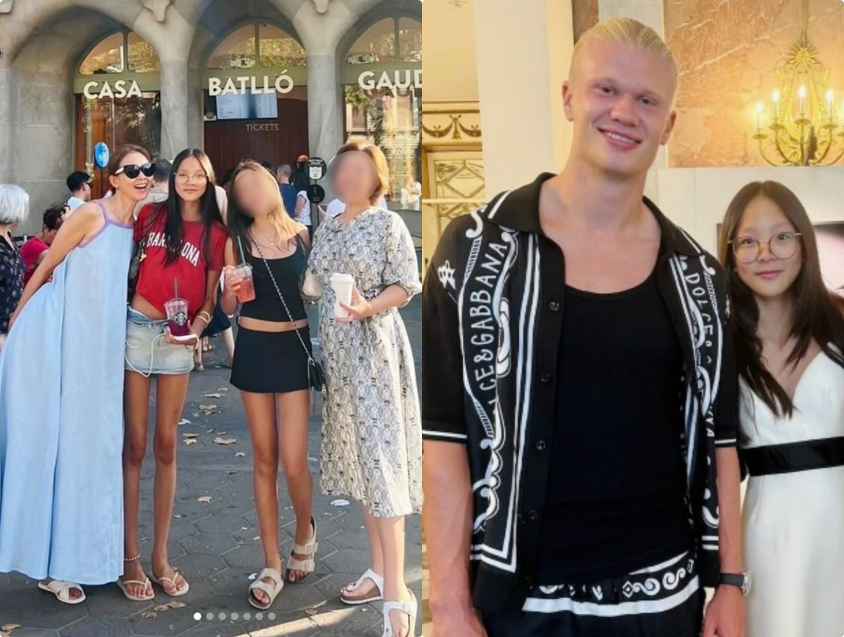 추사랑, 13세에 인정받은 '모델 몸매'..길쭉 팔다리+넘사벽 비율 '감…