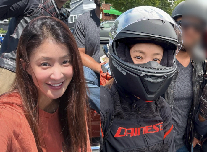 이시영, '비동의 임신' 7개월차 태교=200km 라이딩 투어 "아기 용…
