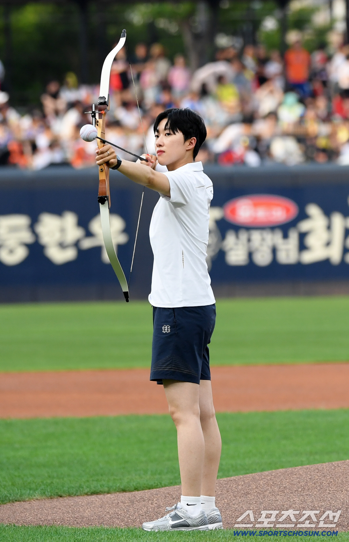 [포토] 안산 '시구도 텐'