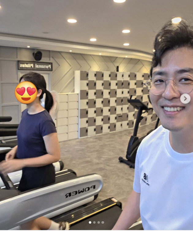 '박지윤 이혼' 최동석 "내 사랑♥" 러닝 메이트 누구? "사랑과 운동타…