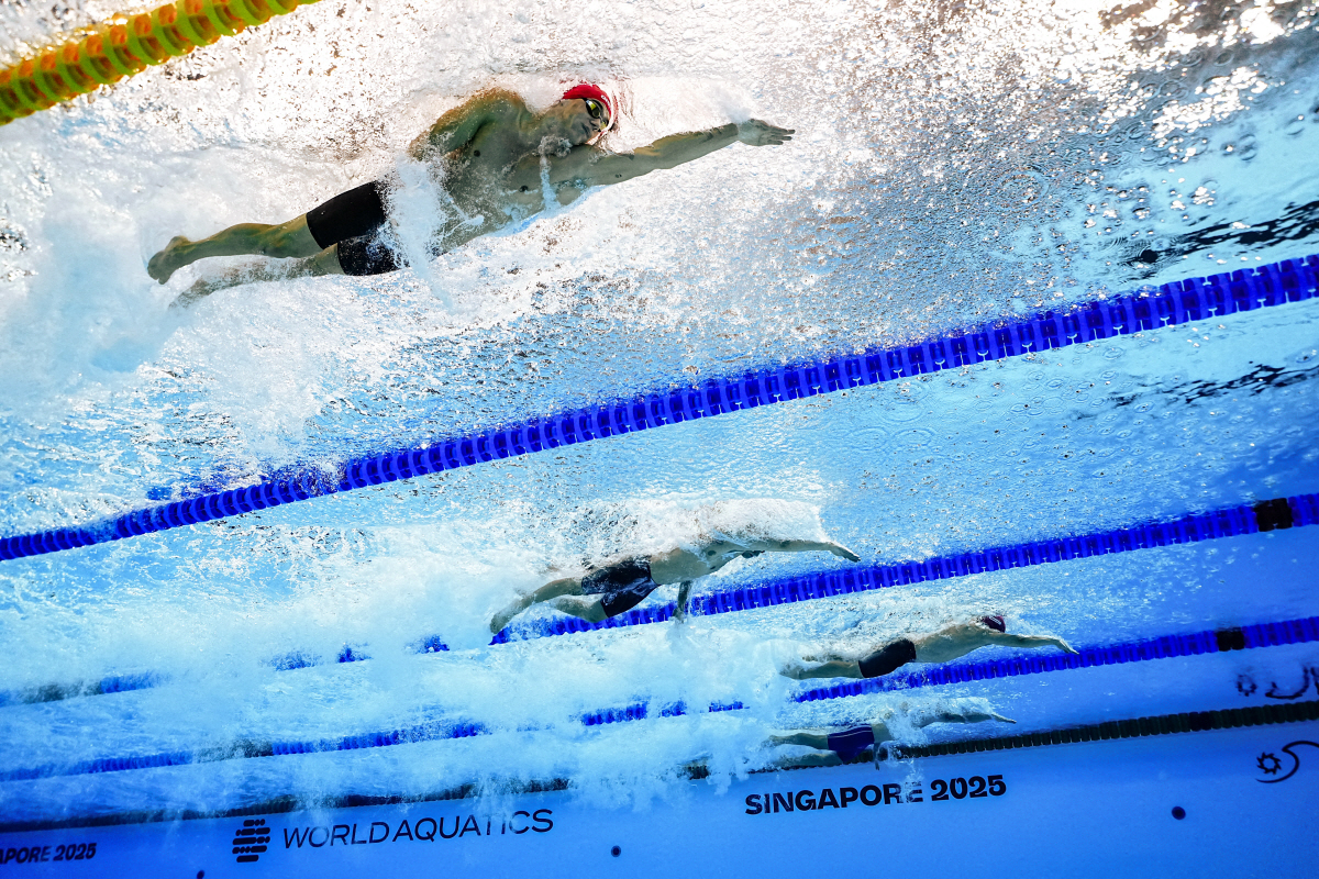 "끝날때까지 끝난게 아냐" 지유찬,자유형50m 스윔오프서 21초66,아시…