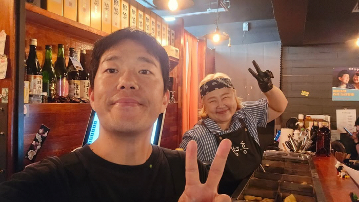 홍윤화♥김민기, 가게 초대박 났다...'메뉴 매진' 속 퀭한 얼굴에도 "…