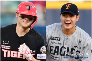'와 아깝다' 김도영-문동주 대전, 비만 아니면 성사됐다…