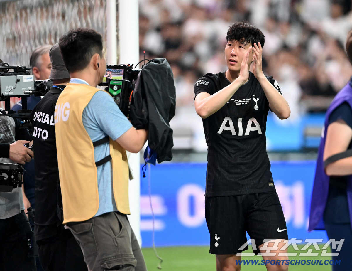 '대박! 낭만 터진다!' 늘 평점 짜게주던 토트넘 전담기자, 손흥민 고별…