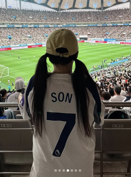 손흥민 웃긴 이수지, ‘불륜캠 패러디’ 전광판 등장…6만5천 관중 초토화