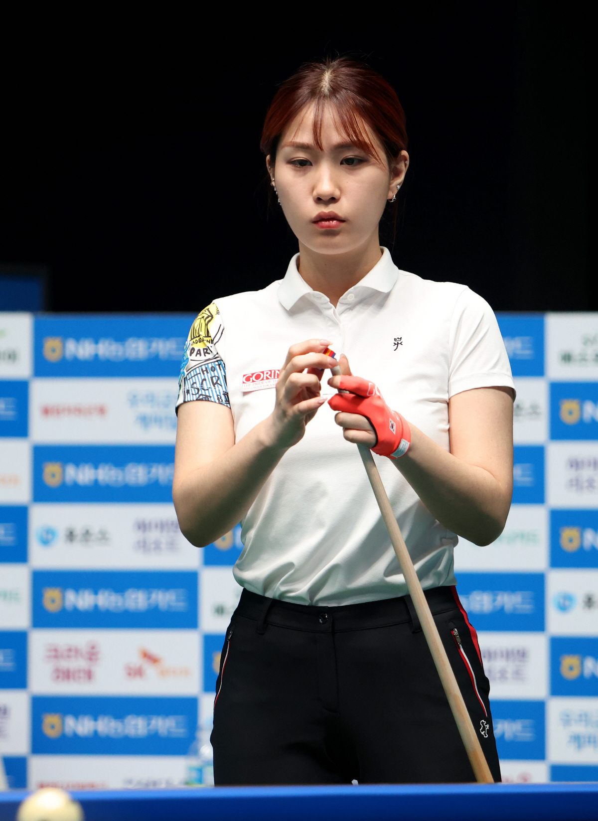 'LPBA 무대 적응 완료' 박정현, 이유주 완파하고 PQ라운드행