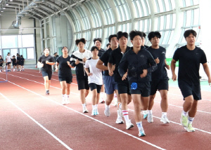 '스포츠 도시' 보은군서 500여명 폭염 속 전지훈련 구슬땀