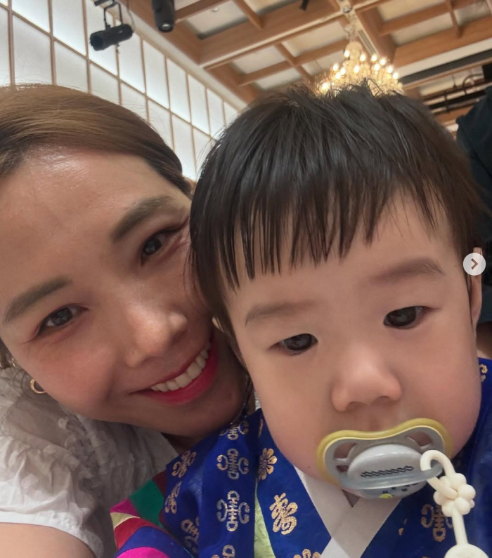 '강재준♥' 이은형, 결국 엄빠만 빛났던 子 돌잔치.."현조는 머리 못 …