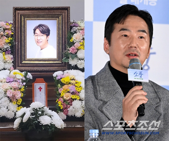 류승수, 故송영규 애도 "일주일 전..씁쓸해하던 표정 잊을 수 없어"