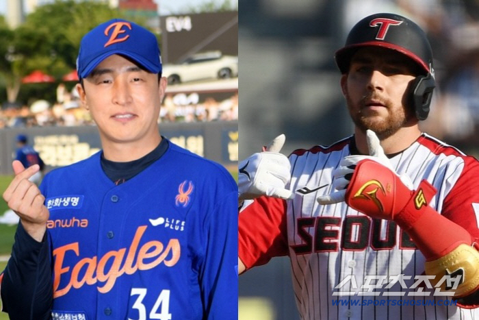 누가 진짜 '천군만마'인가. 최다안타왕 '새 얼굴'과 타점왕 '돌아온 얼굴', 한화-LG 주말 빅매치 달군다[포커스]