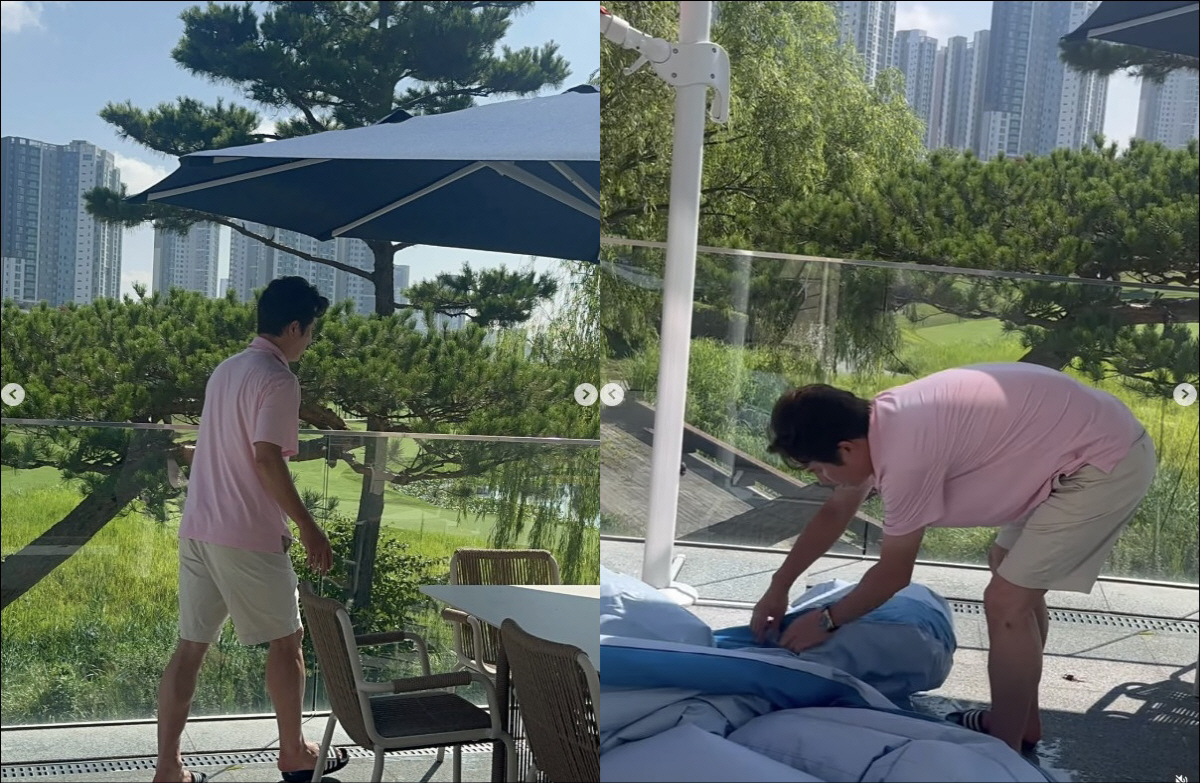 정준호♥이하정, 딸 전용 수영장까지 둔 100억 세컨하우스…관리도 셀프