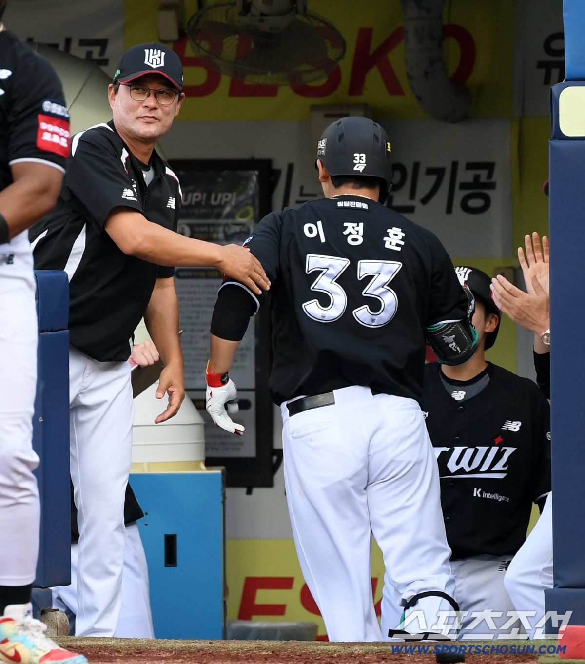 "나이스볼" 절로 나왔던 161㎞ 체험…그래도 받아쳤다, "타이밍 괜찮았…