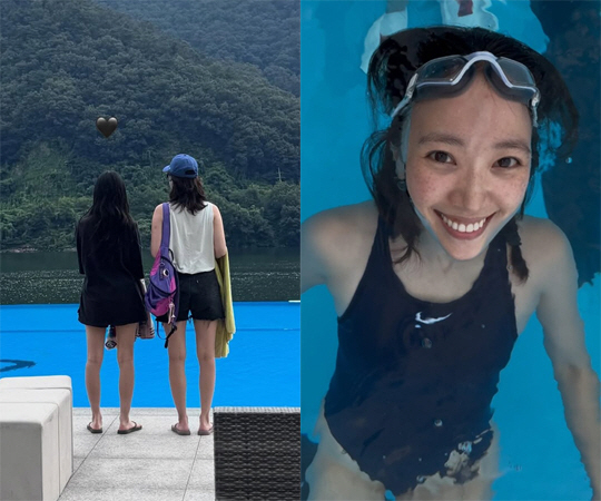 '이천희♥' 전혜진, 폭풍 성장 14세 딸과 절친 느낌.."여름방학 모음…