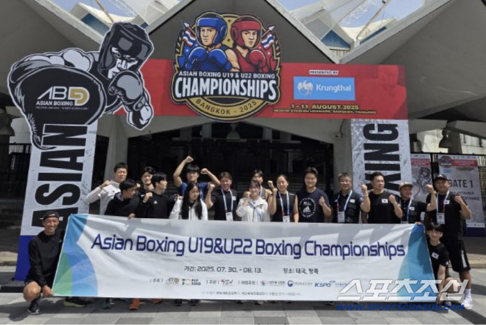 한국 복싱 유망주들 선전중. 아시아선수권 출전 U22 6명 동메달 확보