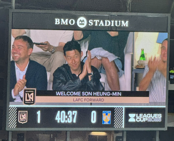 "야구는 오타니, 축구는 손흥민" 첫 등장부터 MLS→LA 집어삼킨 손흥민…'전광판피셜' 환호 작렬, 기대치 수직 상승