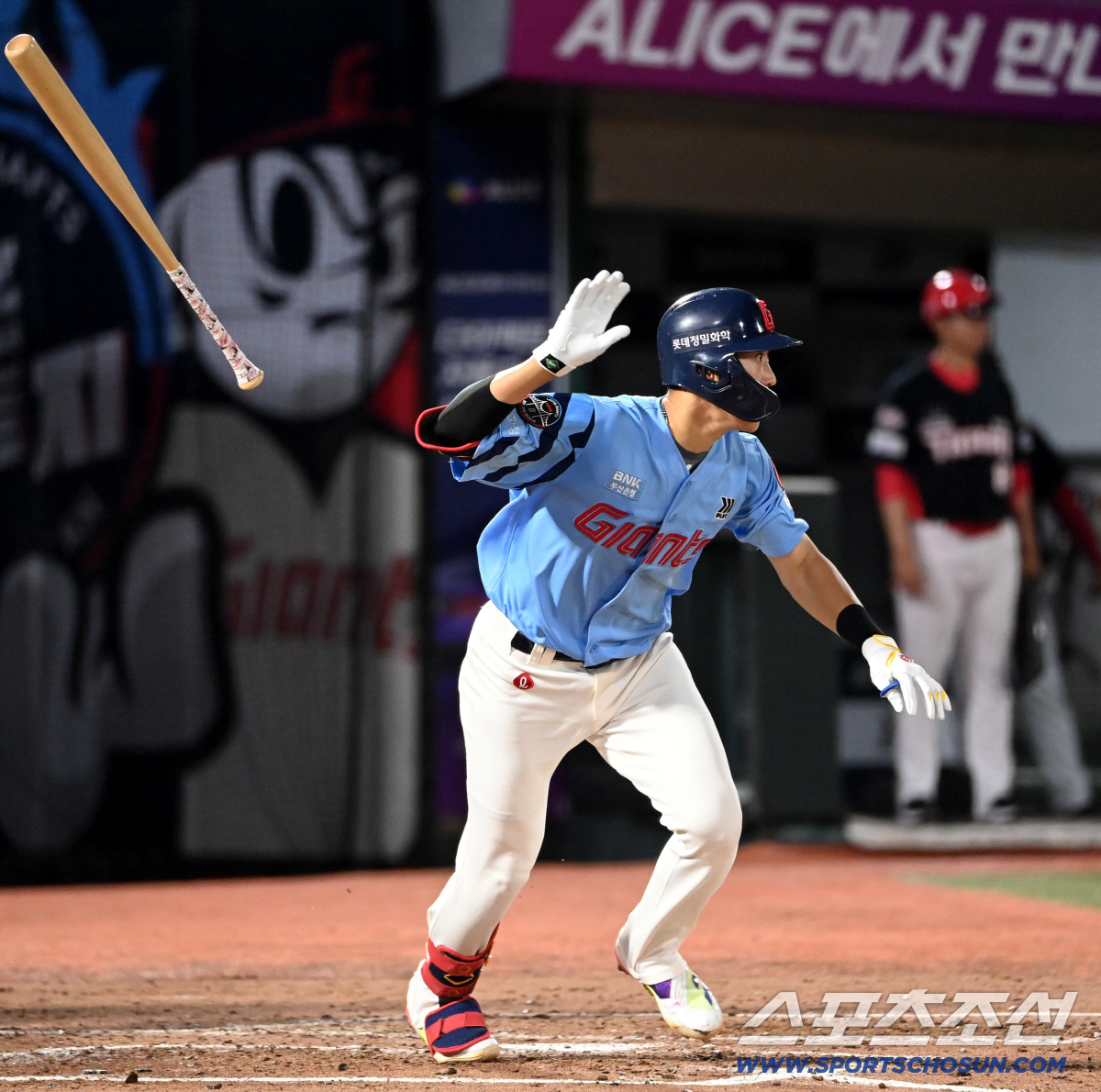 [포토] 박승욱, 만루찬스 2타점 적시타