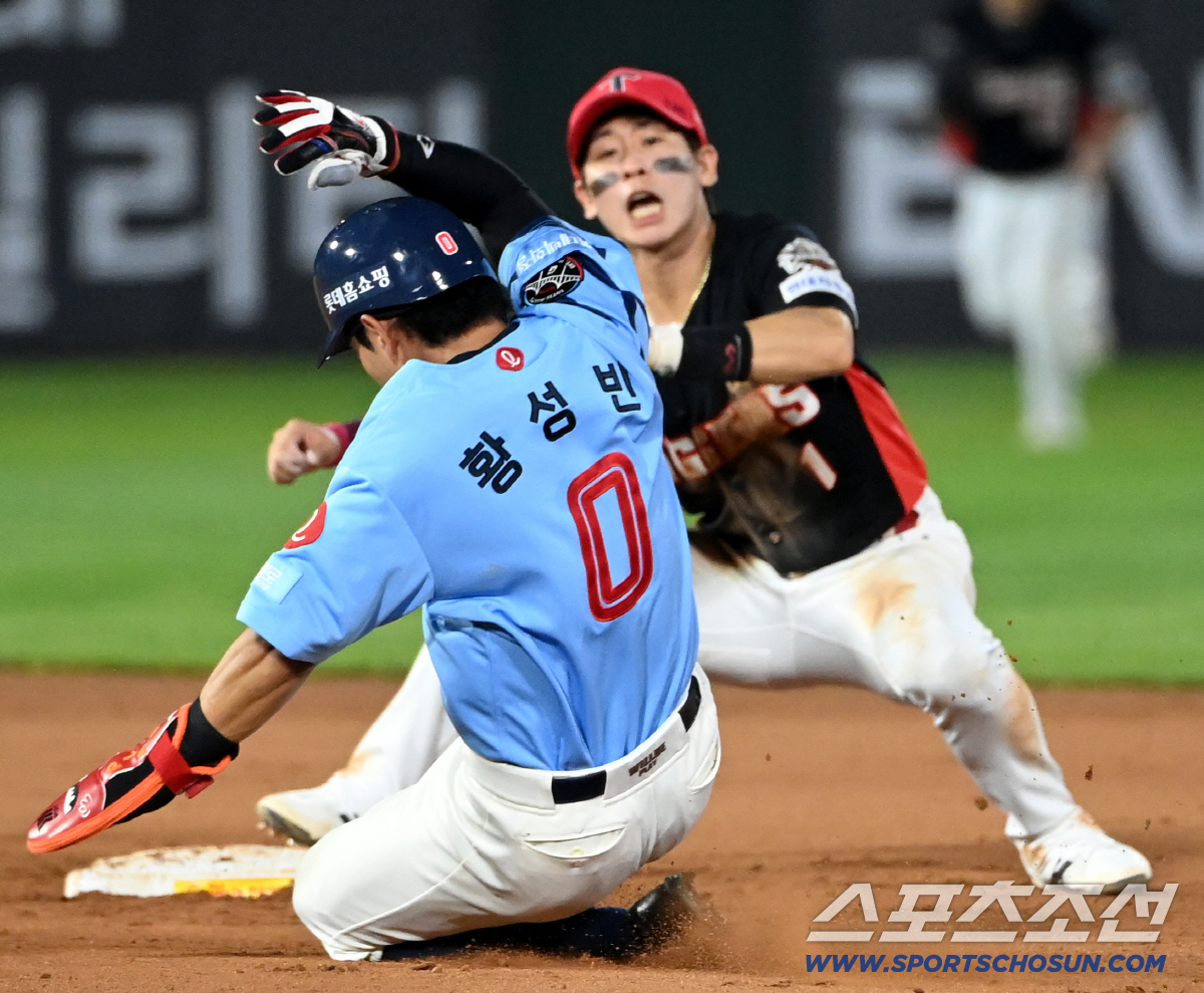 '가린거 아냐? 하던데로 했을 뿐' '승부욕 폭발' 박찬호-황성빈, 두 …