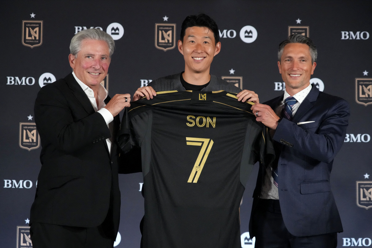 "'LA7번'SON유니폼 사러가기 링크,꾹~" 준비된 MLS,손흥민 마케…