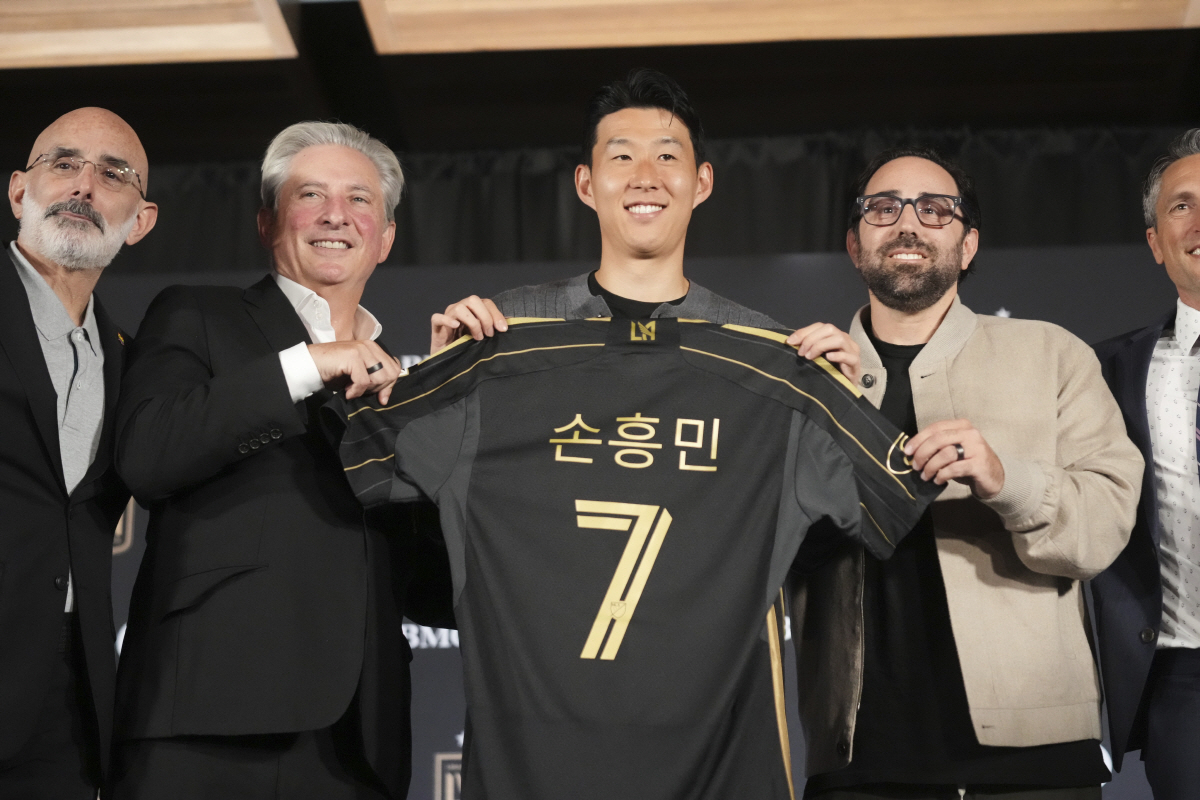 "'LA7번'SON유니폼 사러가기 링크,꾹~" 준비된 MLS,손흥민 마케…
