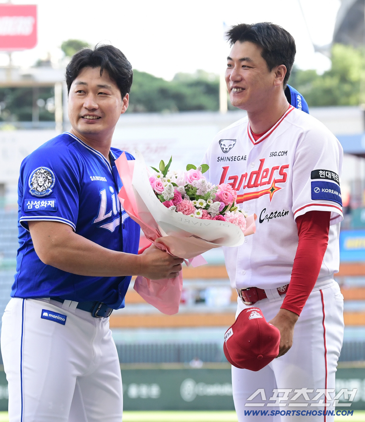 "김광현 이런 모습 정말 처음" 동경했던 선배 위해 선발 등판 당일 달려…