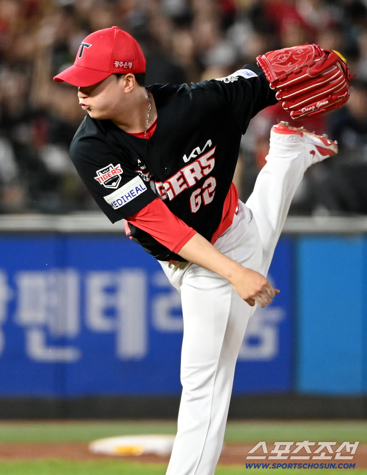 [포토] 정해영, 한점차 리드 지켜낸다