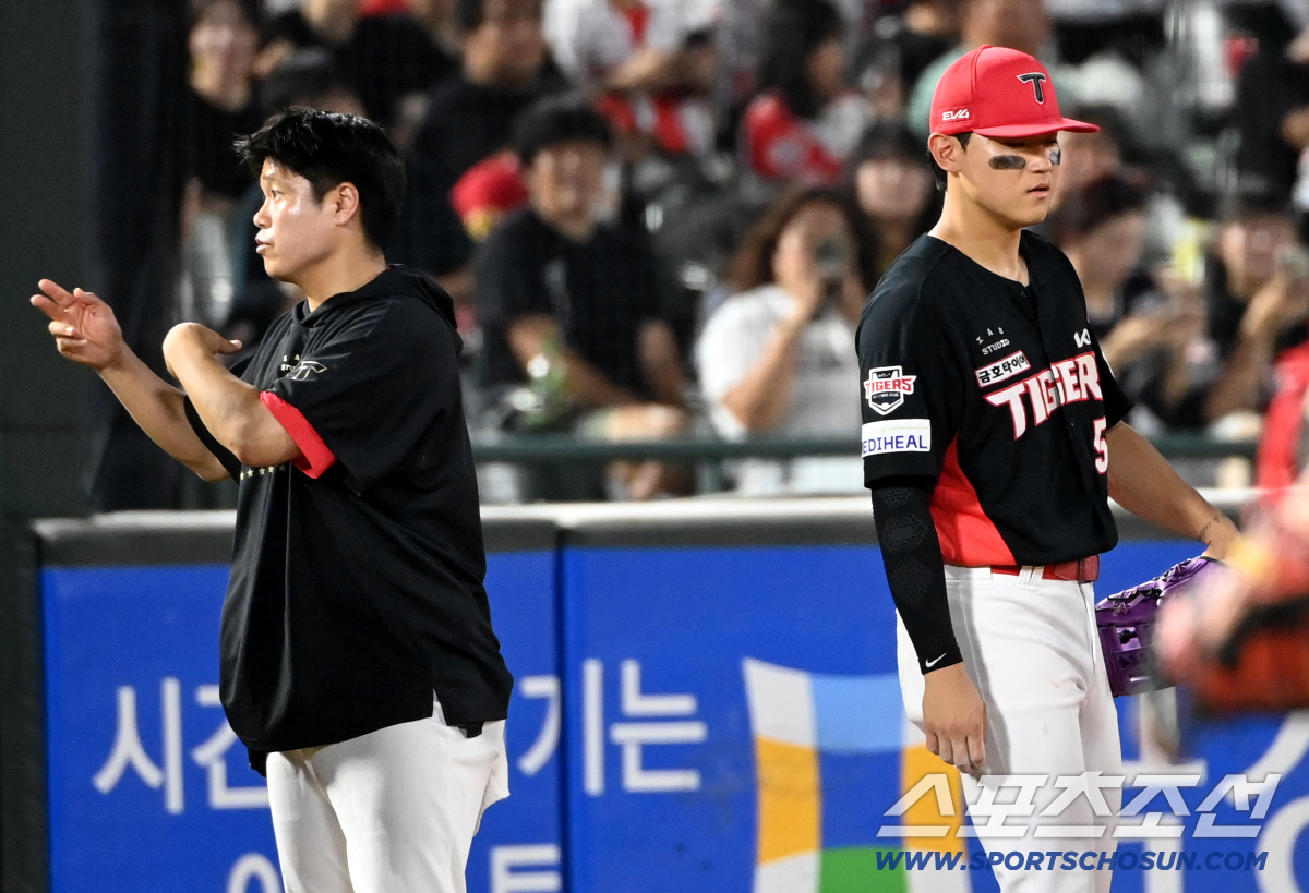 '아 가슴 철렁!' 김도영 햄스트링 통증 교체, 끝나지 않는 악몽에 이기…