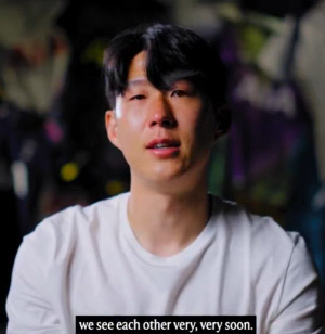 울고 또 울고! 손흥민의 마지막 메시지, 눈물 멈추지 않았다…장사꾼 레비까지 존중과 찬양→