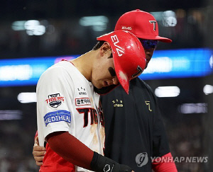 KIA 김도영, 왼쪽 햄스트링 근육 손상 진단…세 번째 부상 이탈