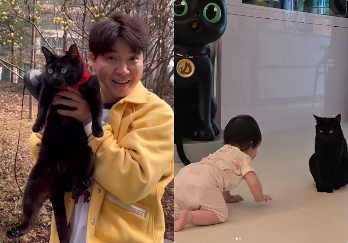 '친형 고소' 박수홍, 생명의 은인 '다홍이'에 애틋 "검은고양이 날은 내 생일, 이건 필연"