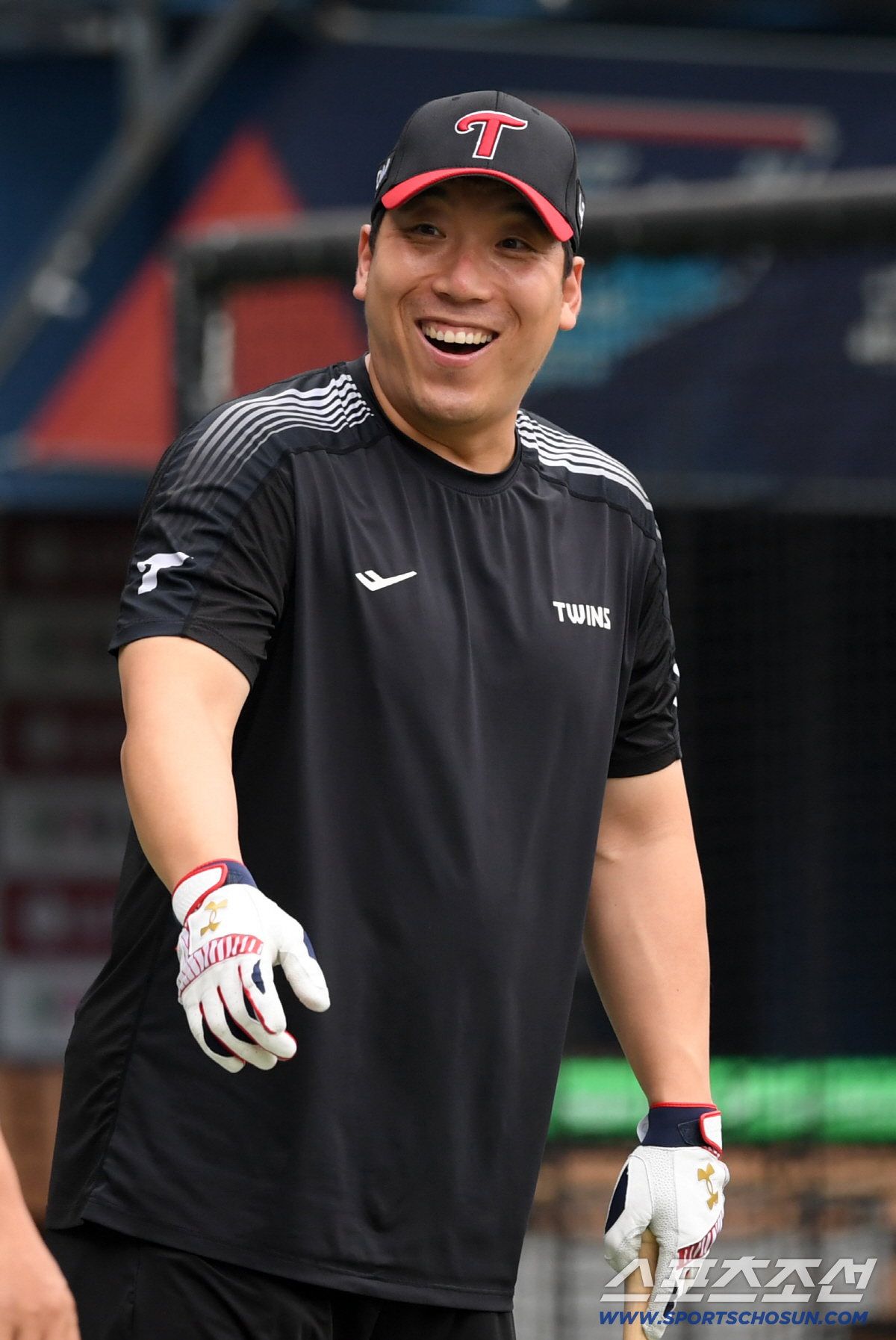[포토] 미소 짓는 LG 김현수