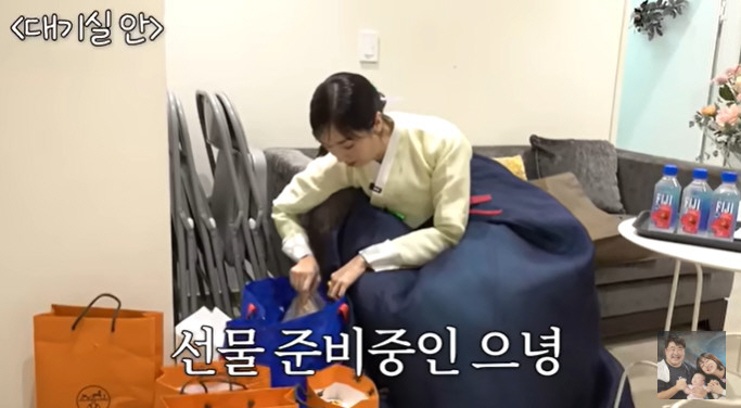 강재준♥이은형, 돌잔치 선물이 무려 에르메스…초호화 돌잔지 현장