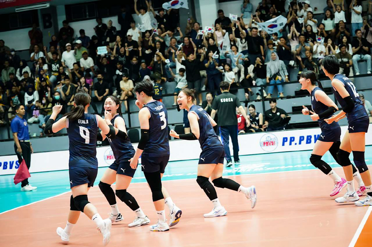 '곽선옥 17득점&신은지 서브 7득점 폭발' U-21 여자대표팀, 크로아…