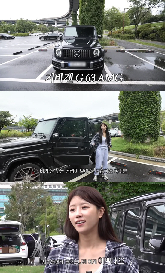 이미주, 3억 벤츠 '지바겐' 자랑했다가.."골빈 거 인증?" 악플 세례