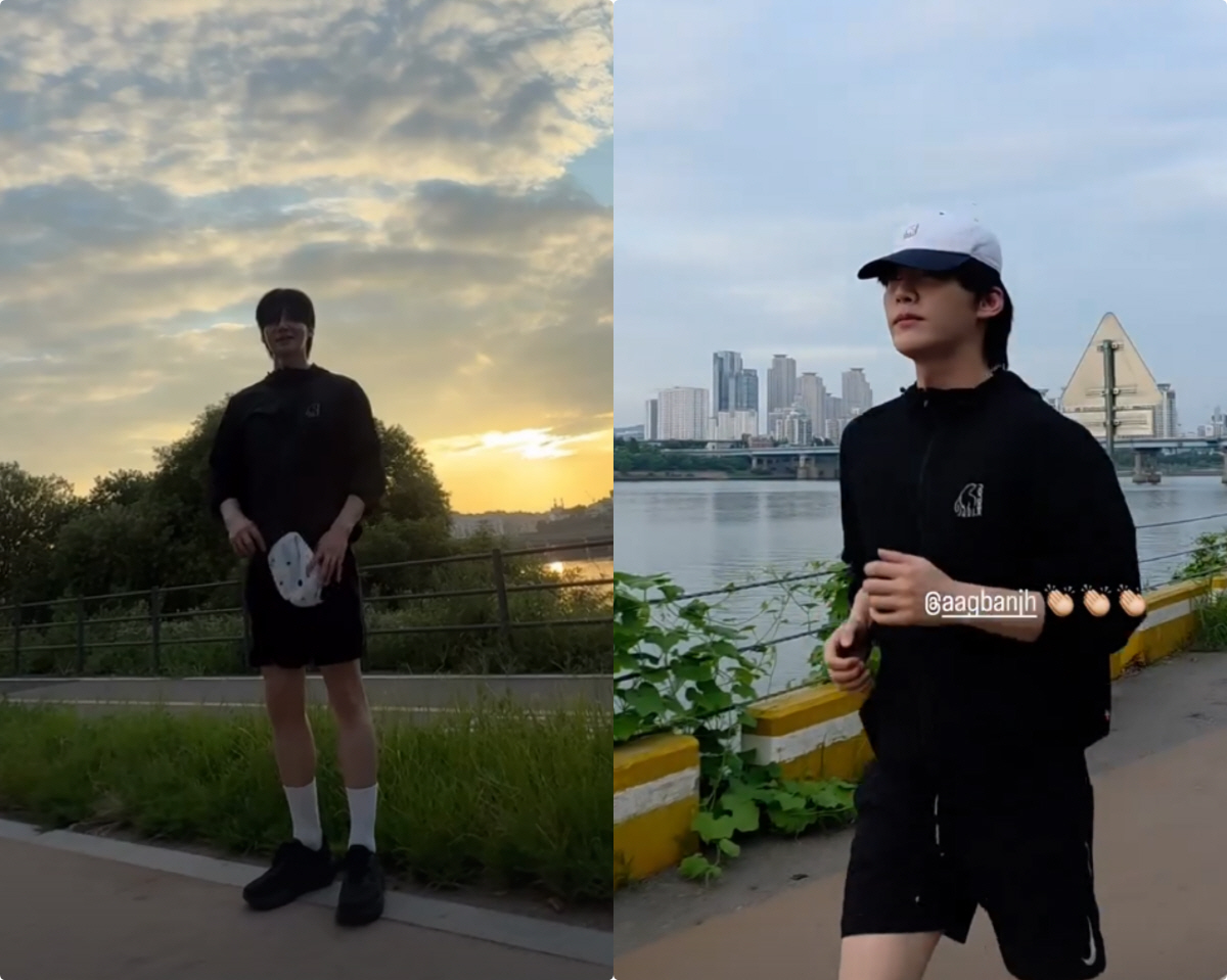 안재현, 구혜선 저격에도 타격 NO..심으뜸과 한강 러닝 삼매경