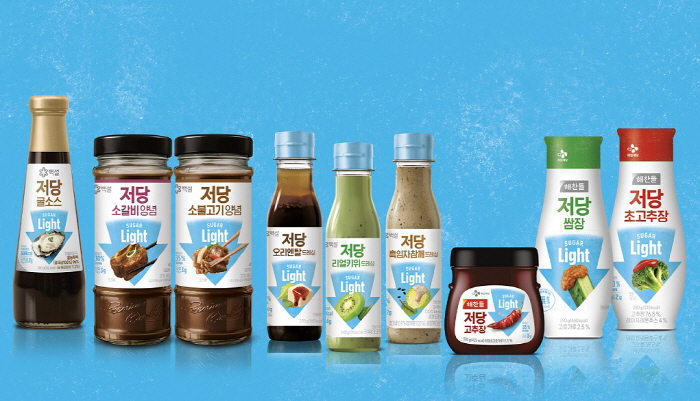 CJ제일제당, 저당 소스·장류 시장 공략 '슈가라이트' 9종 선봬