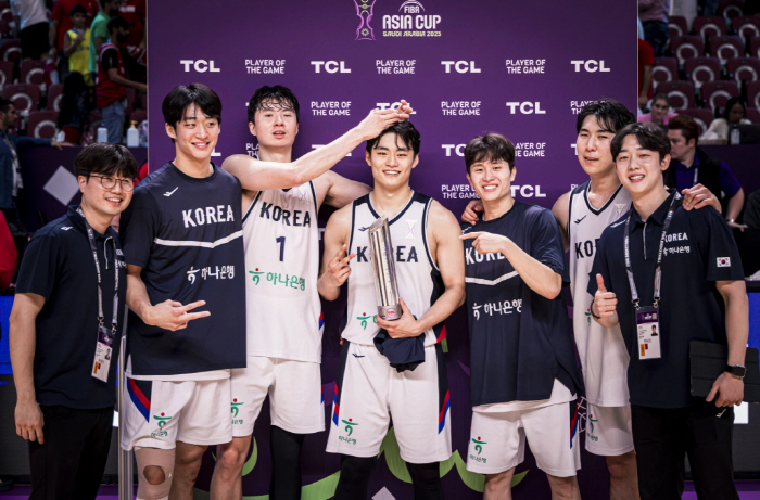 "어메이징 팀 코리아!" 韓 남자농구, 레바논 반전완파. 외신의 감탄 "…