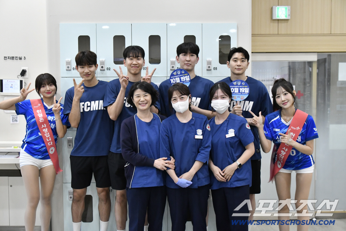 헌혈하고, 꿈돌이 라면까지…'창단 30주년' 삼성화재, 대전과 함께 했다