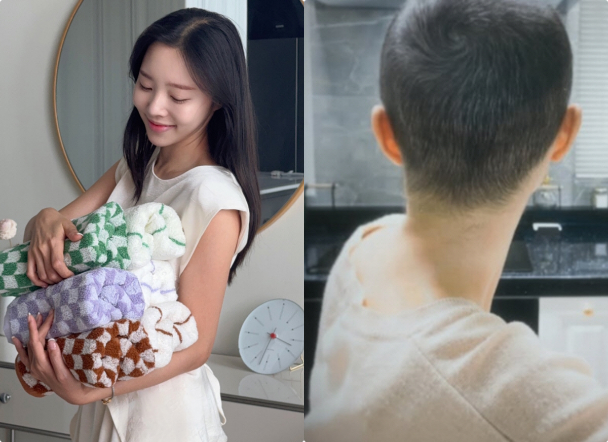 암세포 사라진 이솔이, 눈부신 회복력..삭발 후 풍성해진 머리숱 "수고했…