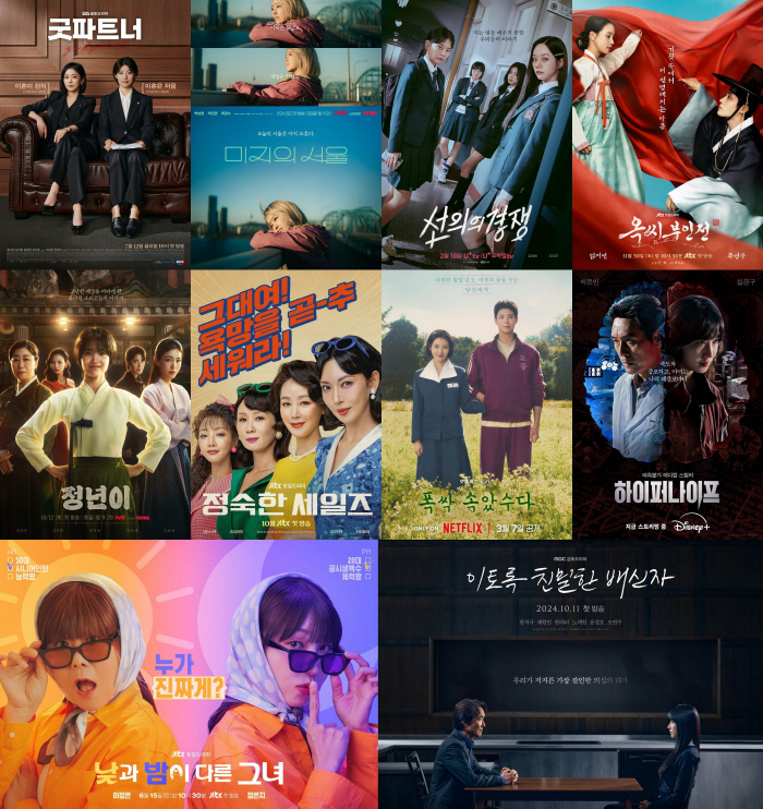 올해의 양성평등 드라마..벡델데이, '미지의 서울'·'정년이'·'폭싹 속았수다' 등 10편 선정