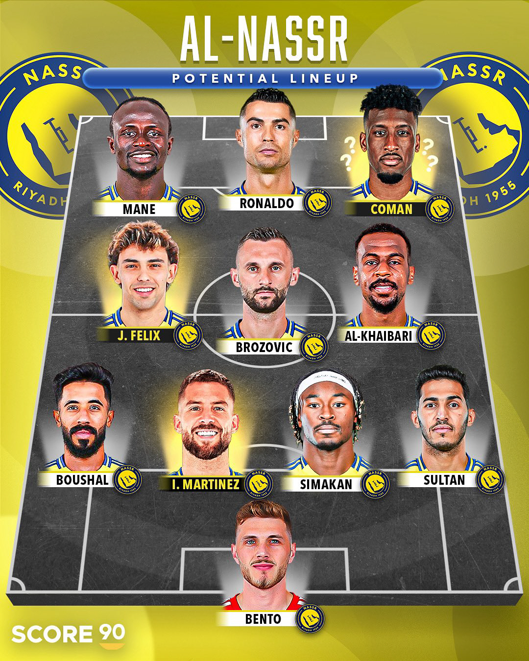 '이게 아시아야? 유럽이야?' 호날두-마네-코망-펠릭스 호화 공격진으로 …