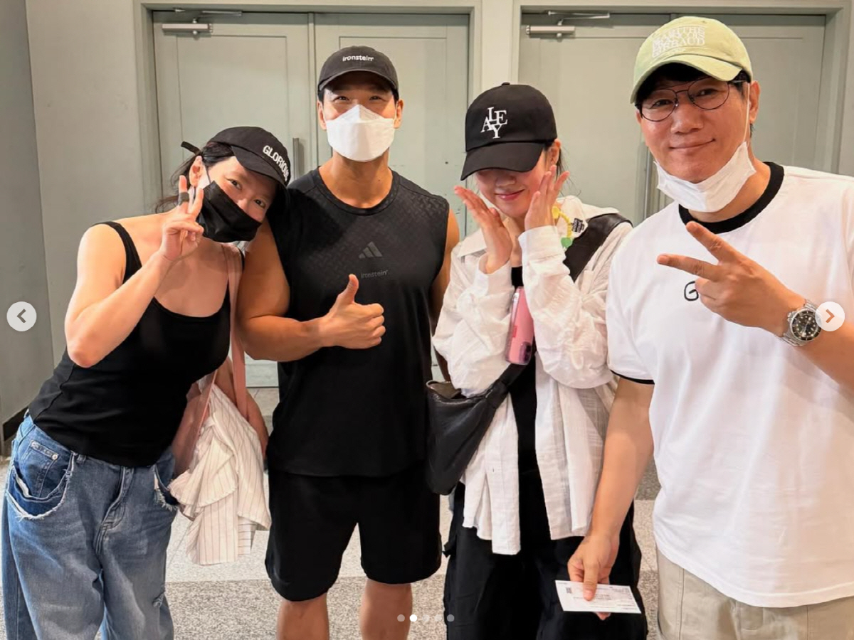 하하만 쏙 빠졌네..유재석→송지효 '런닝맨' 의리 지켰다, 양세찬쇼 관람…