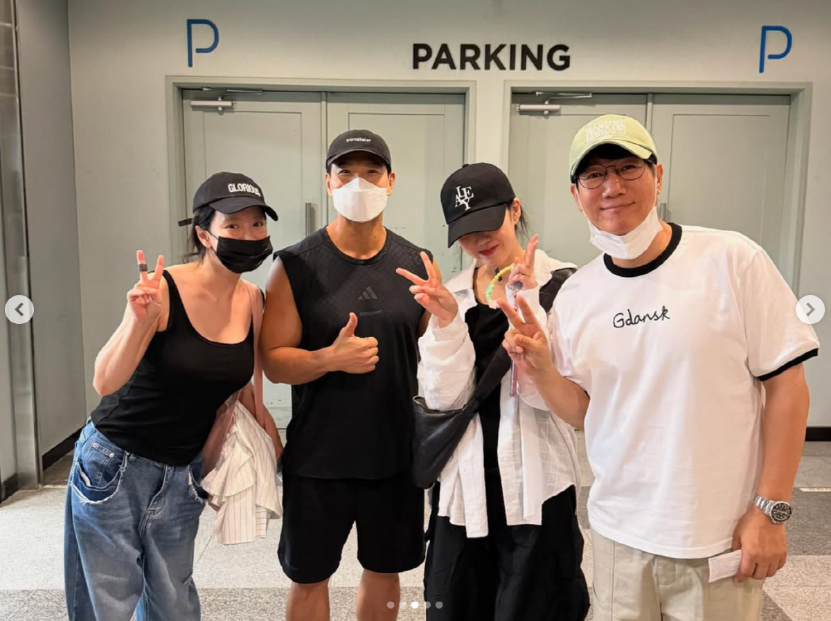 하하만 쏙 빠졌네..유재석→송지효 '런닝맨' 의리 지켰다, 양세찬쇼 관람…