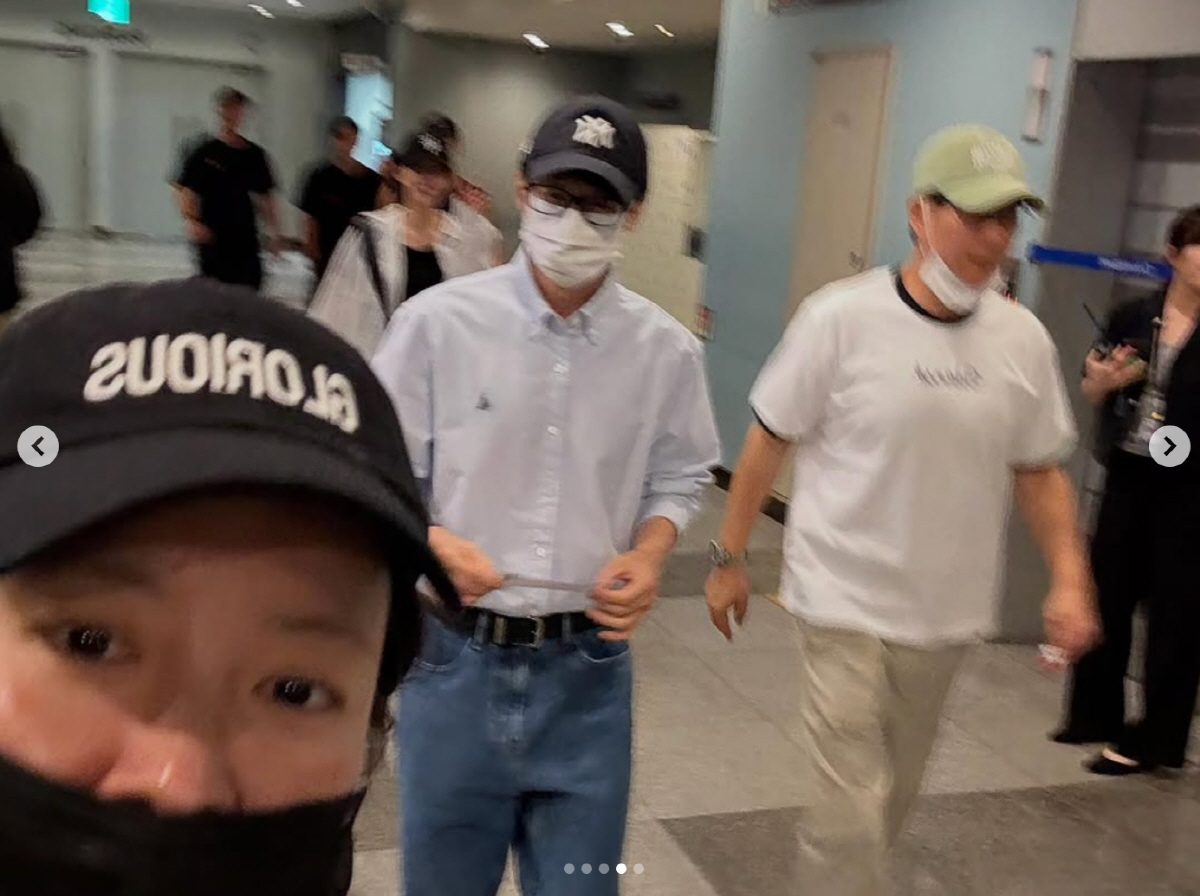 하하만 쏙 빠졌네..유재석→송지효 '런닝맨' 의리 지켰다, 양세찬쇼 관람…