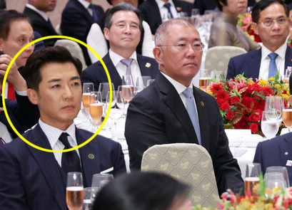 안재욱, 재벌家 수장들 사이서 포착…‘원조 한류 대부’ 대통령 만찬 초대
