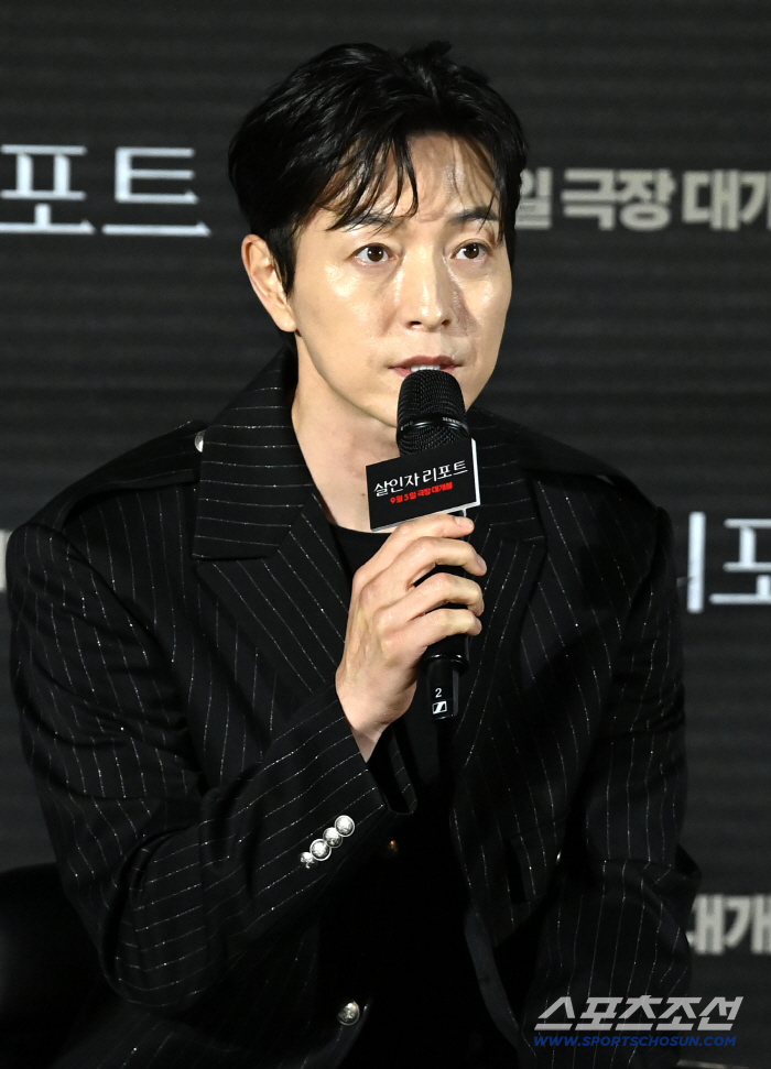 '살인자 리포트' 정성일 "'좀비딸' 흥행한 조여정, 역시 같이 하길 잘했다"