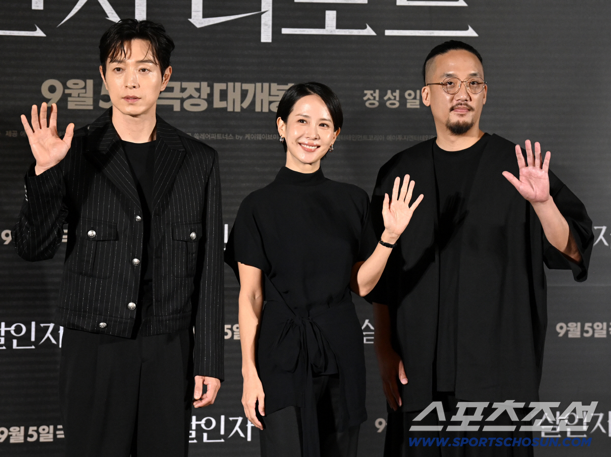 [SC현장] "'좀비딸' 흥행 이어가고파"…'살인자 리포트' 조여정x정성…