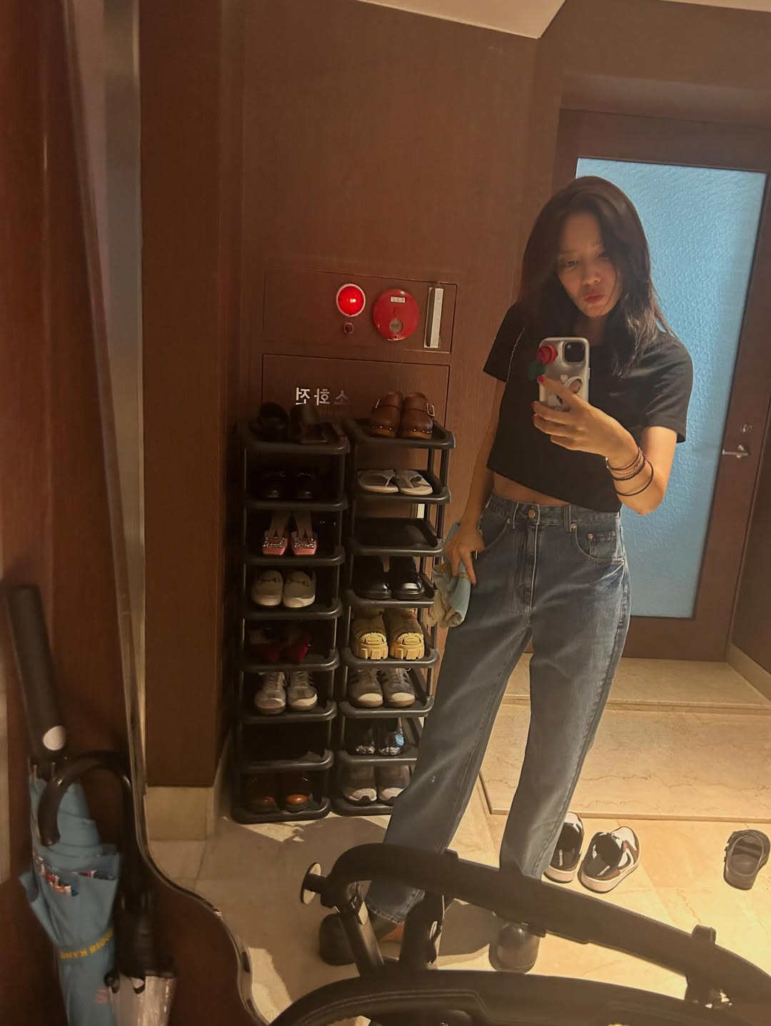 '이규혁♥' 손담비, 출산 90일만 13kg 감량 비결..."거의 일자로…