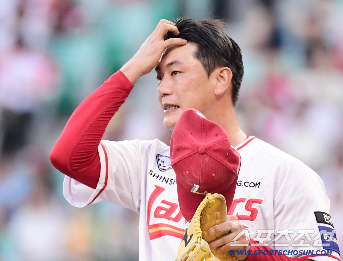 '8치올' 다짐했는데…김광현, 부상 후 첫 캐치볼 결과는? "시간 좀더 …