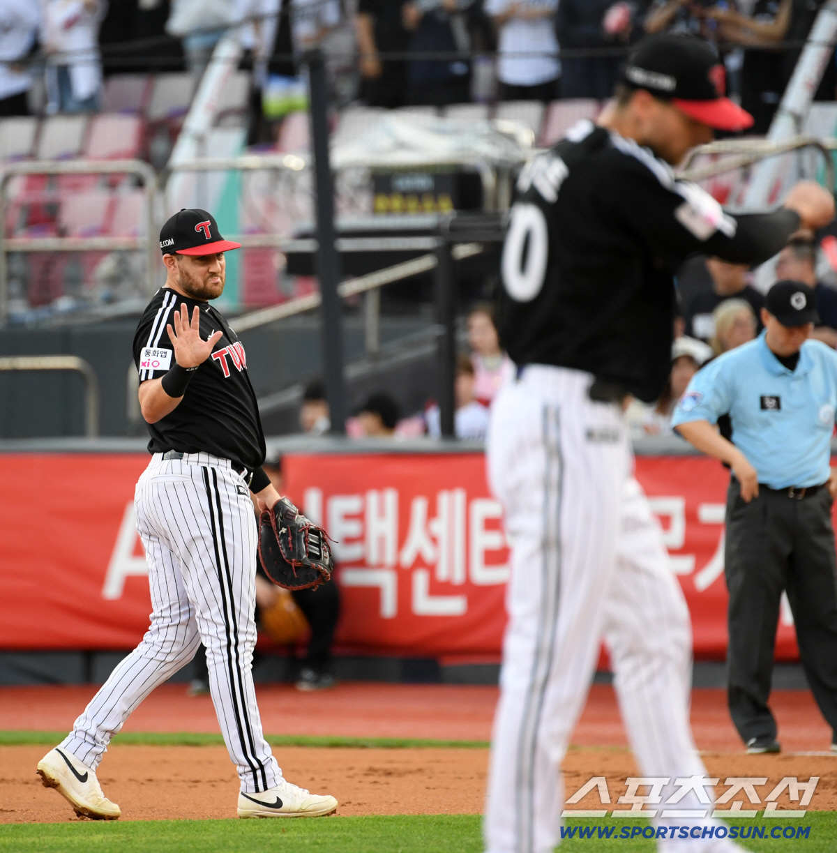 '우승시켜줄 행운의 사나이' 7이닝 77구 7K 무실점. 153km 톨허…